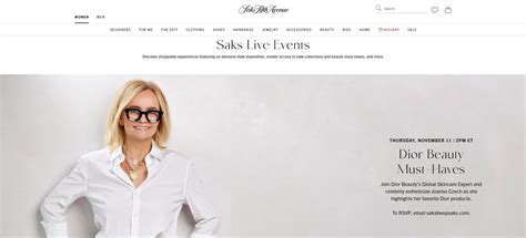 saks live stream.